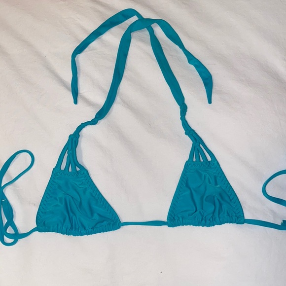 Turquoise bikini top - Picture 1 of 3